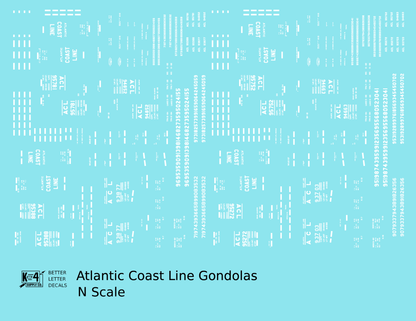 Atlantic Coast Line 41 Ft Gondola White