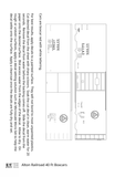 Alton Railroad 40 Ft Boxcar White  - Decal