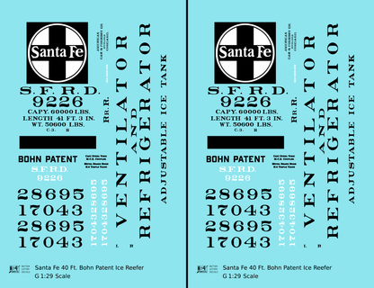Santa Fe Bohn Patent Wood Reefer Black