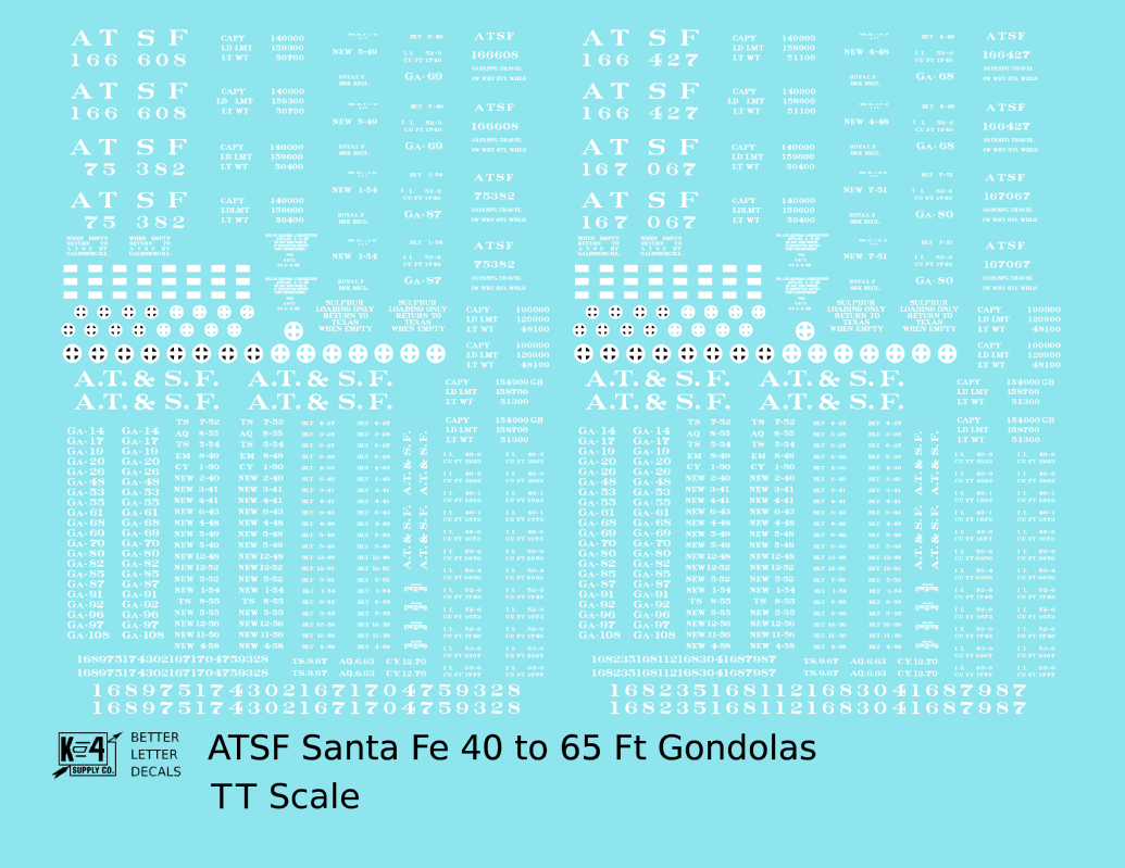 Santa Fe Gondola White