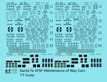 Santa Fe MOW Maintenance Of Way Car Black