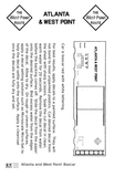 Atlanta and West Point 40 Ft Boxcar White A&WP