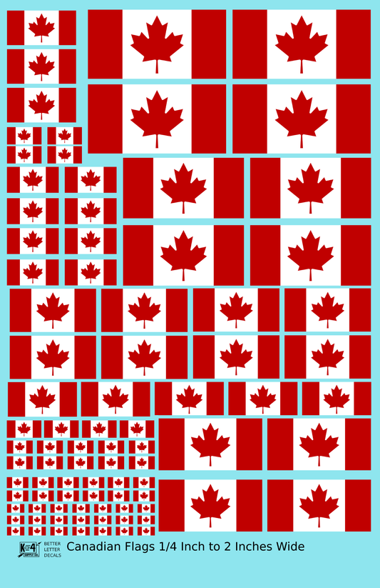 Canadian Flag  Red and White Canada