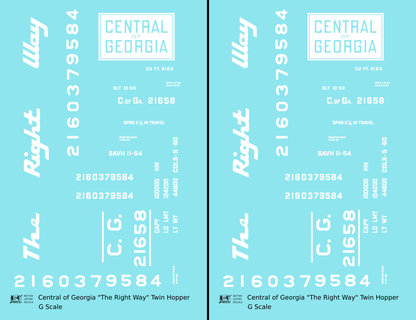 Central Of Georgia Offset Twin Hopper White The Right Way