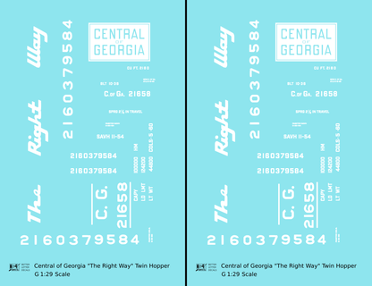 Central Of Georgia Offset Twin Hopper White The Right Way