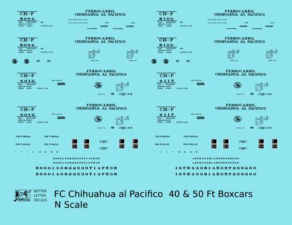 FC Chihuahua Al Pacifico 40 Ft Boxcar Black