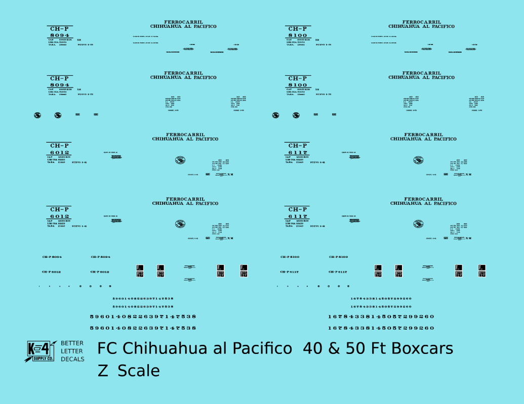 FC Chihuahua Al Pacifico 40 Ft Boxcar Black