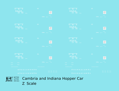 Cambria and Indiana Offset Twin Hopper White
