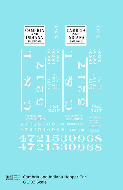 Cambria and Indiana Offset Twin Hopper White