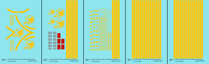 CNJ Jersey Central Lines Cab Diesel Yellow