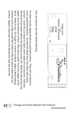 Chicago and North Western 40 Ft Boxcar White Route Of the Streamliners - Decal
