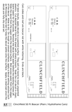 Clinchfield 50 Ft Steel Boxcar White  - Decal