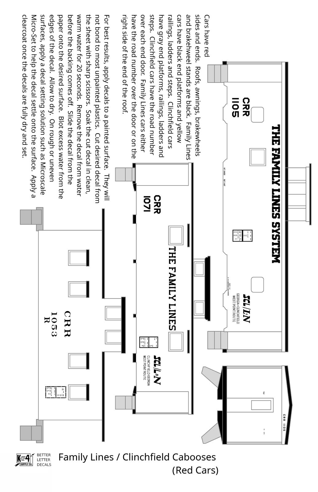 Clinchfield Family Lines Caboose White