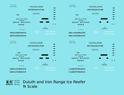 Duluth and Iron Range Ice Reefer Black Pre-DMIR Missabe