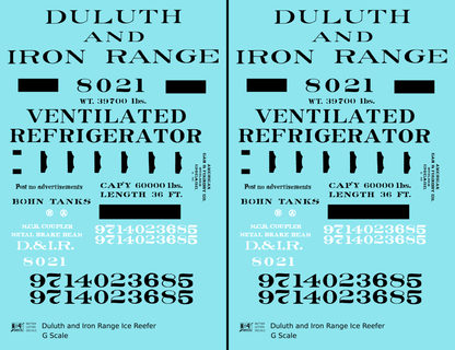 Duluth and Iron Range Ice Reefer Black Pre-DMIR Missabe