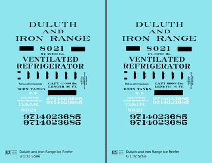 Duluth and Iron Range Ice Reefer Black Pre-DMIR Missabe