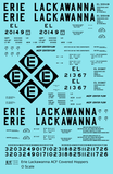 Erie Lackawanna ACF Covered Hopper Black