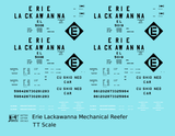 Erie Lackawanna 57 Ft Mechanical Reefer Black