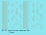 Standard / Narrow Gauge Latin American Passenger Cars  Bronze Gold Mexico, Cuba, Etc
