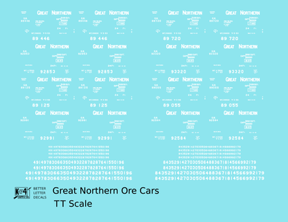 Great Northern Ore Jenny Car White