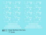 Great Northern Ore Jenny Car White