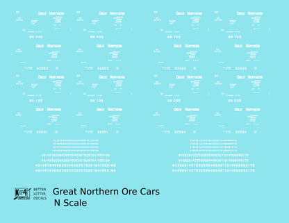 Great Northern Ore Jenny Car White