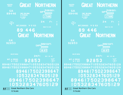 Great Northern Ore Jenny Car White