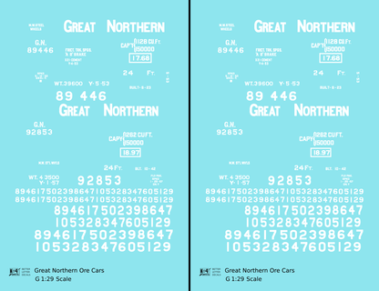 Great Northern Ore Jenny Car White