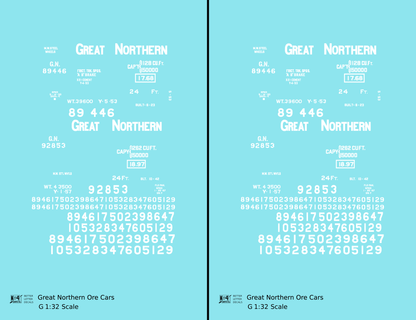 Great Northern Ore Jenny Car White