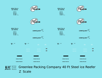 Greenlee Packing Co 40 Ft Steel Ice Reefer South Dakota