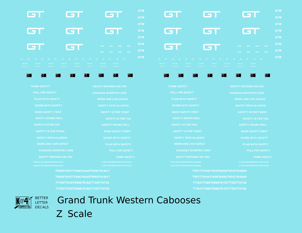 Grand Trunk Western Caboose White