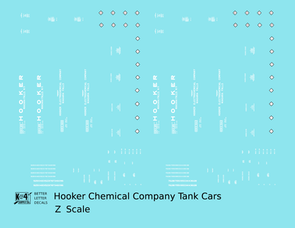 Hooker Chemical / Electrochemical Tank Car White Niagara Falls