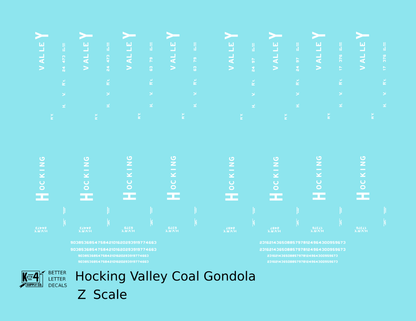 Hocking Valley Coal Gondola White
