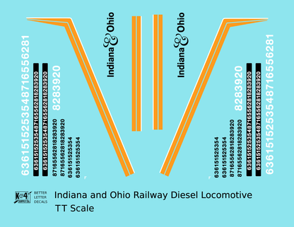 Indiana and Ohio Railway Diesel Locomotive