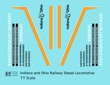 Indiana and Ohio Railway Diesel Locomotive