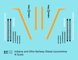 Indiana and Ohio Railway Diesel Locomotive