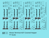 Illinois Terminal ACF Covered Hopper Black
