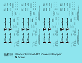 Illinois Terminal ACF Covered Hopper Black