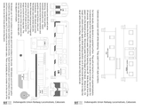 Indianapolis Union Railway Locomotives and Cabooses White  - Decal