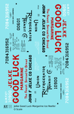 Jelke Good Luck Margarine Billboard Ice Reefer Black and Red