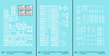 Kansas City, Pittsburg and Gulf Boxcar, Gondola and Oyster Car White KCS - Decal - Choose Scale