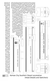 Kansas City Southern Hood Diesel Or Switcher White Black Scheme
