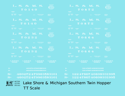 Lake Shore & Michigan Southern LS&MS Hopper New York Central