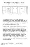 Lehigh Valley Freight Car Numbers  White 9, 7 and 4 Inch Renumber