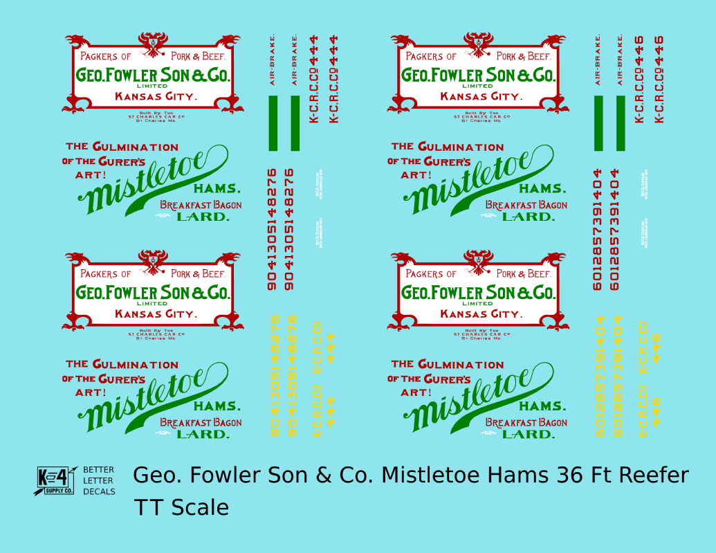 Mistletoe Hams 36 Ft Billboard Reefer