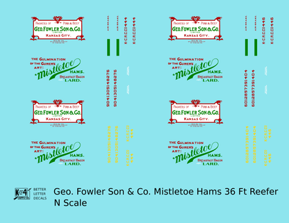 Mistletoe Hams 36 Ft Billboard Reefer