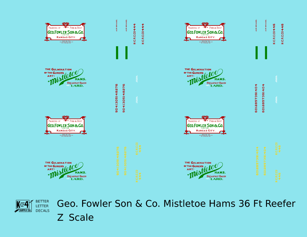 Mistletoe Hams 36 Ft Billboard Reefer