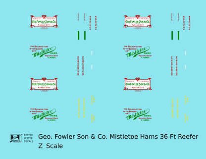 Mistletoe Hams 36 Ft Billboard Reefer