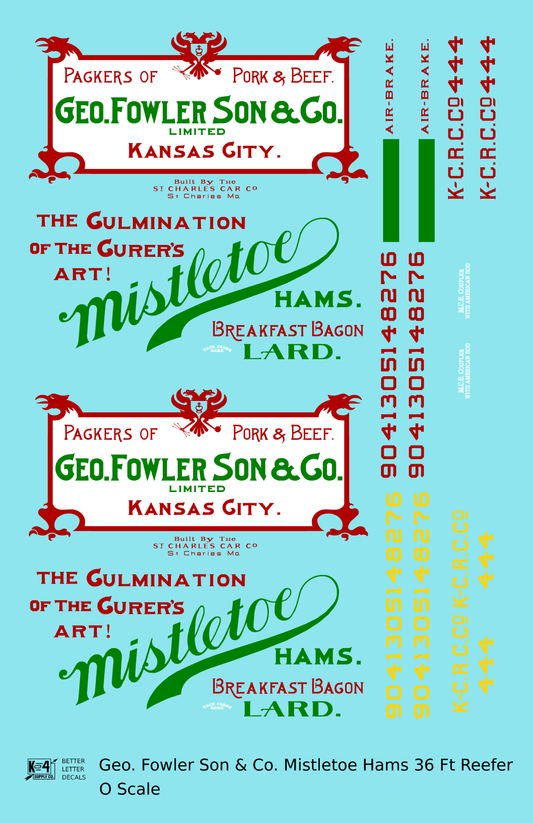 Mistletoe Hams 36 Ft Billboard Reefer