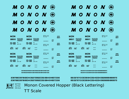 Monon Covered Hopper Black